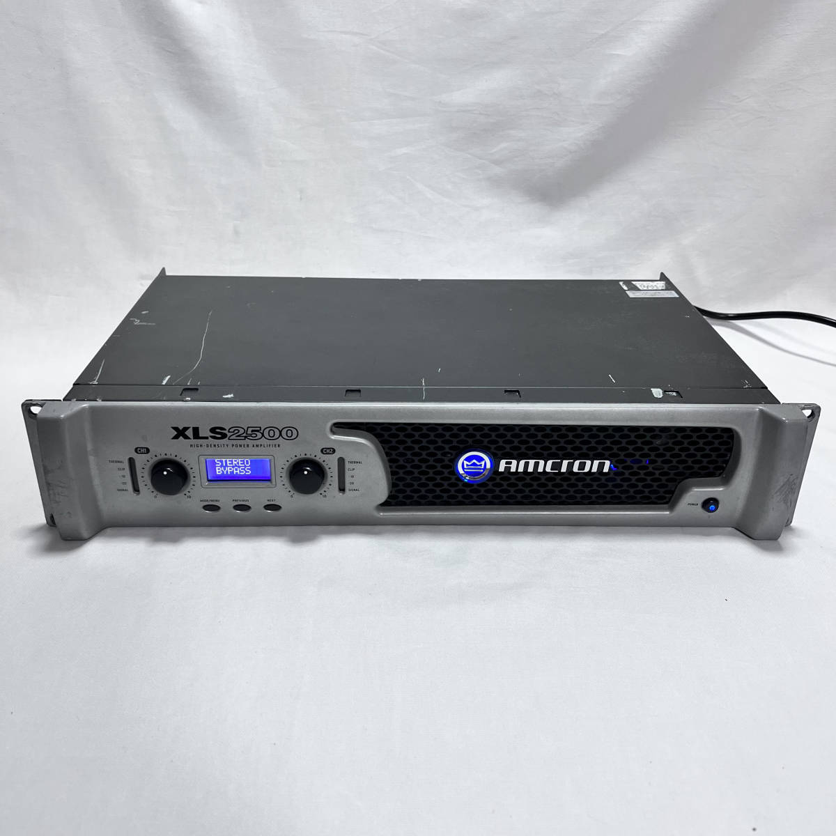 AMCRON パワーアンプ XLS2500 ヒビノ 現状品 【公式通販】