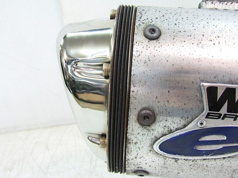中古現状 ホワイトブロス ☆ フュージョン MF02 eシリーズ マフラー 