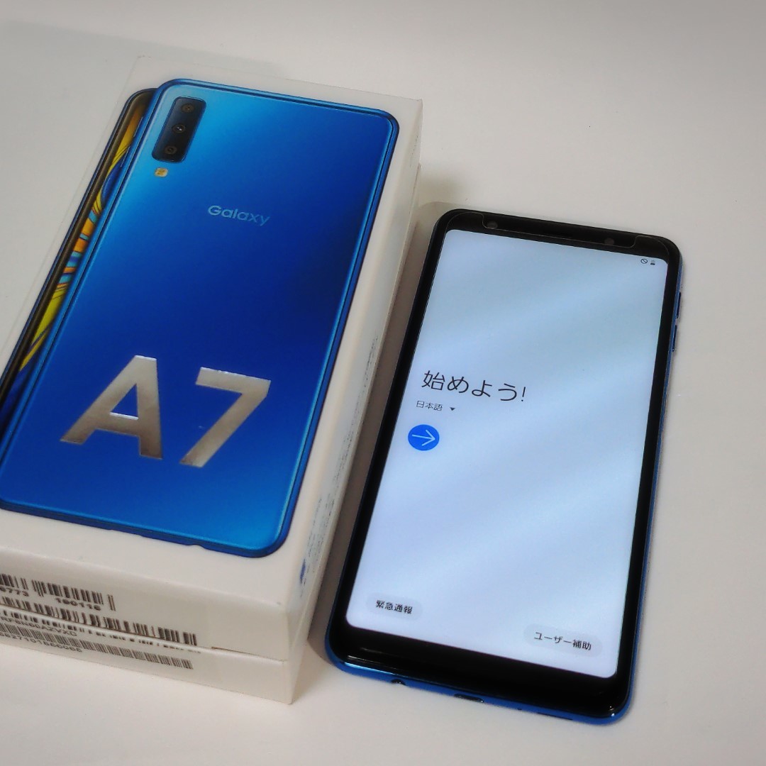 Galaxy A7｜価格比較・最新情報 - 価格.com Galaxy A7 64GB ブルー 
