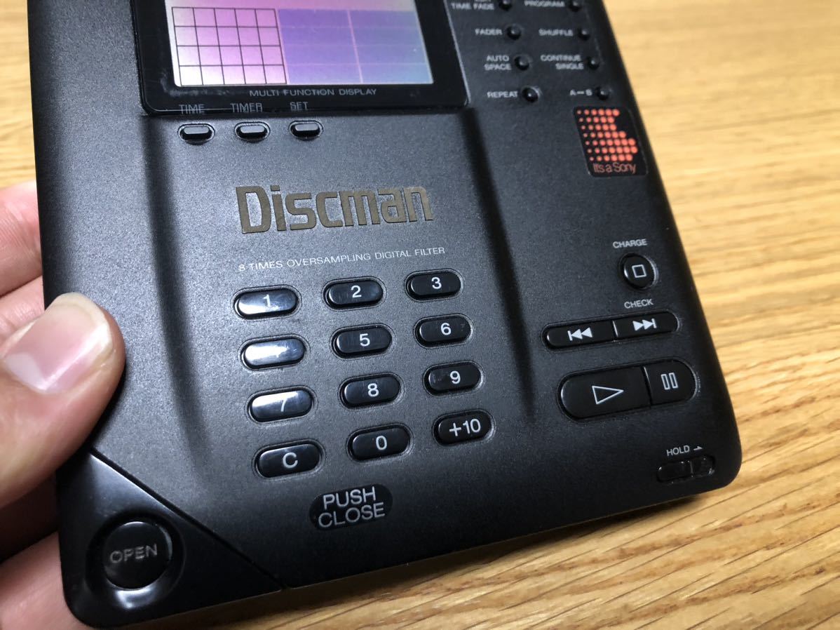 D-350 SONY ポータブルCDプレーヤー ソニー Discman - Sony ディスク