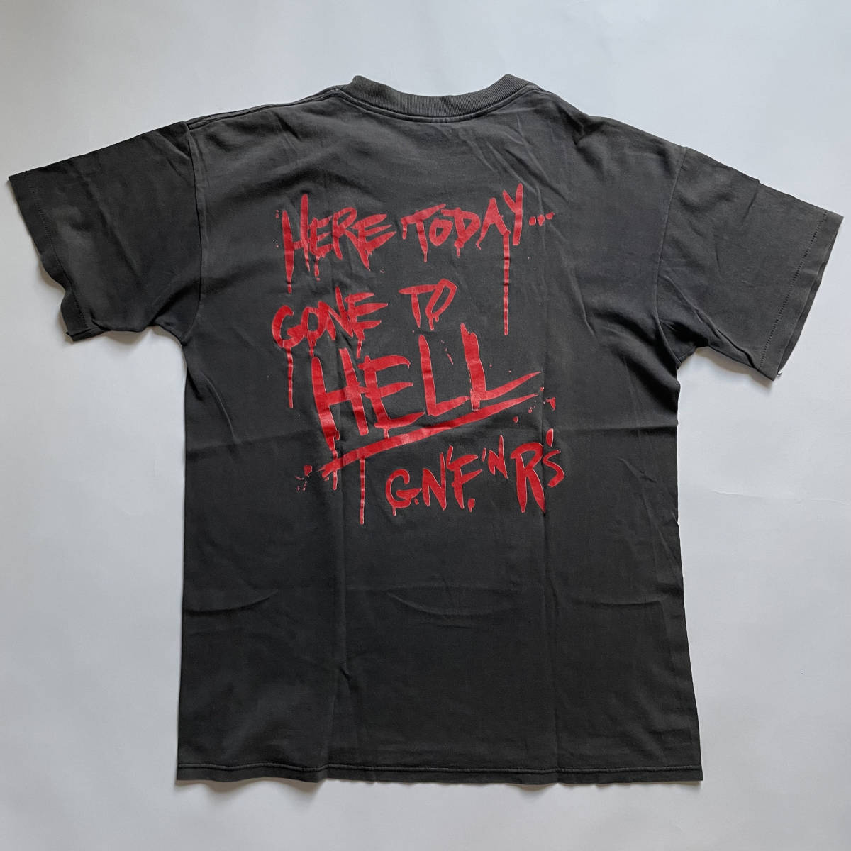 レア】 ガンズ・アンド・ローゼズ Tシャツ L 91年製 BROCKUM 