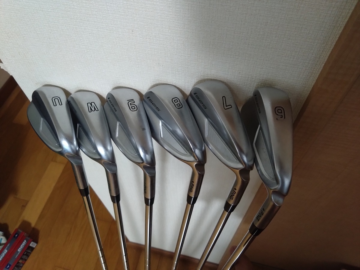 Ping i525 6-U　6本　ブラックドット■シャフト:NS.PRO 950 neo ■フレックス:S 