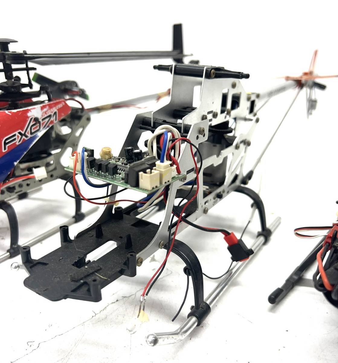 ジャンク程度】5機セット まとめて ラジコンヘリ ヘリコプター (完成品