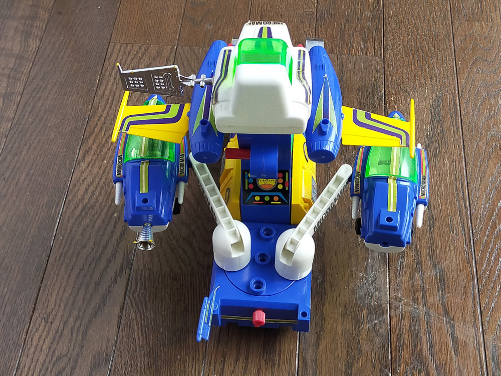 タカラトミー ミクロマン サーベイヤー基地 SURVEYOR-3 中古ジャンク 