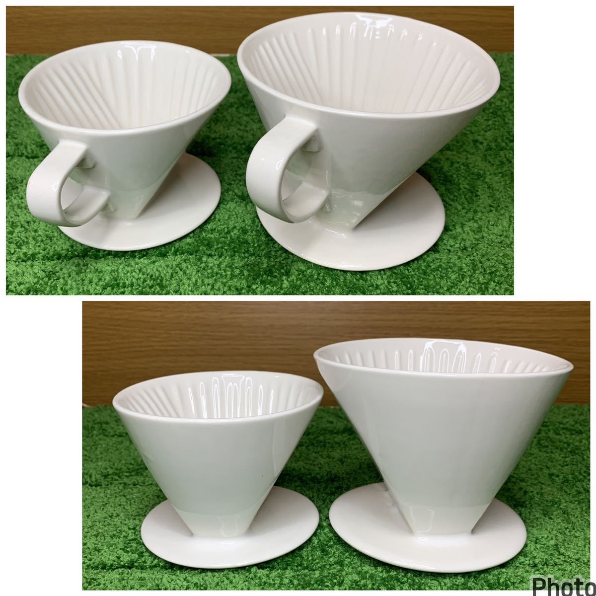 Kalita カリタ コーヒードリッパー 102 103 ドリッパー 2点セット 陶器 