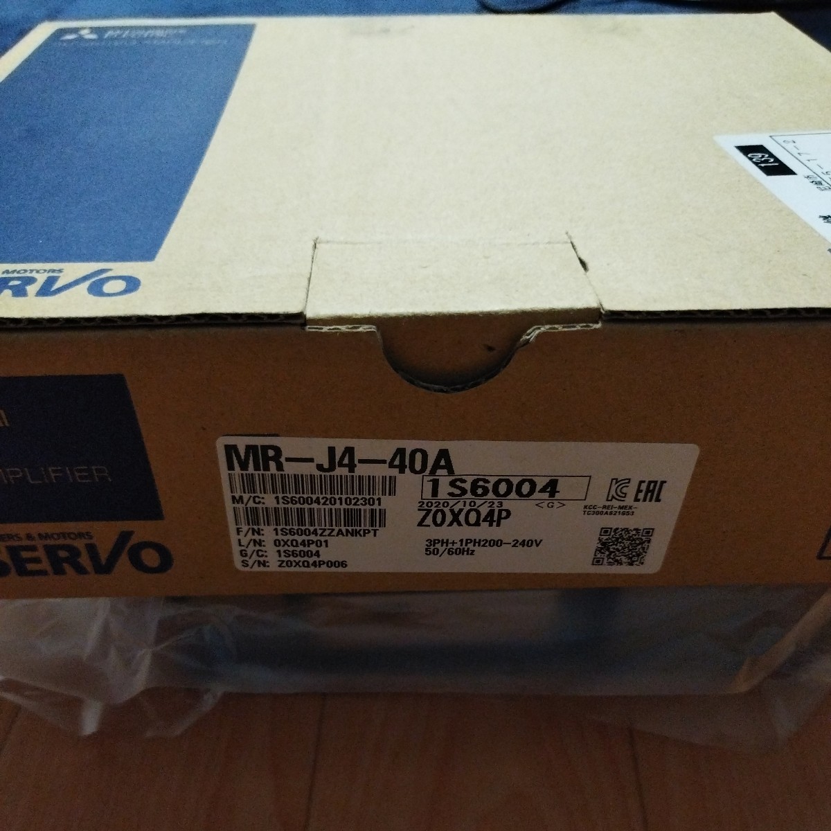 電材 配電用品 工事用材料 三菱電機 ACサーボ アンプ MR-J4-40