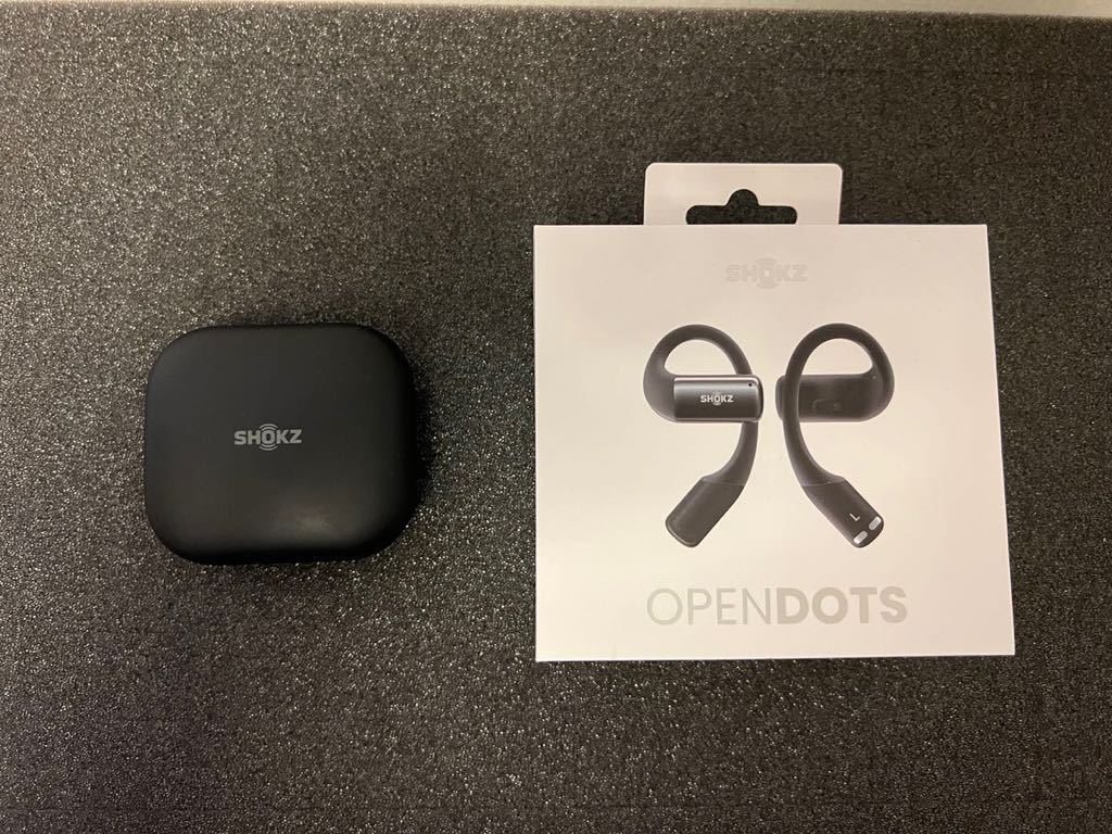 OpenDots Shokz ONE オープンイヤー SHOKZ 終息製品Shokz イヤーカフ型