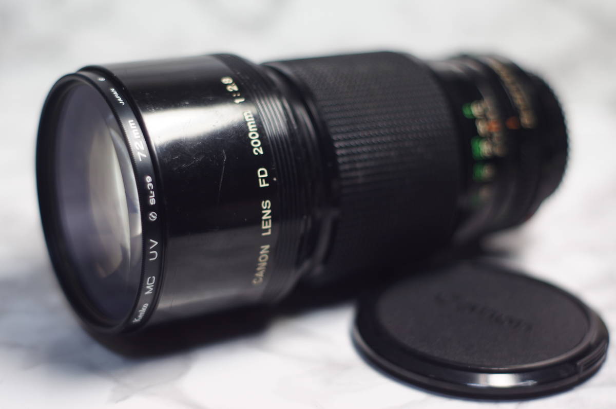 キャノン Canon NFD 200mm 1:2.8 Review: Canon EF 200mm 1.8 L on