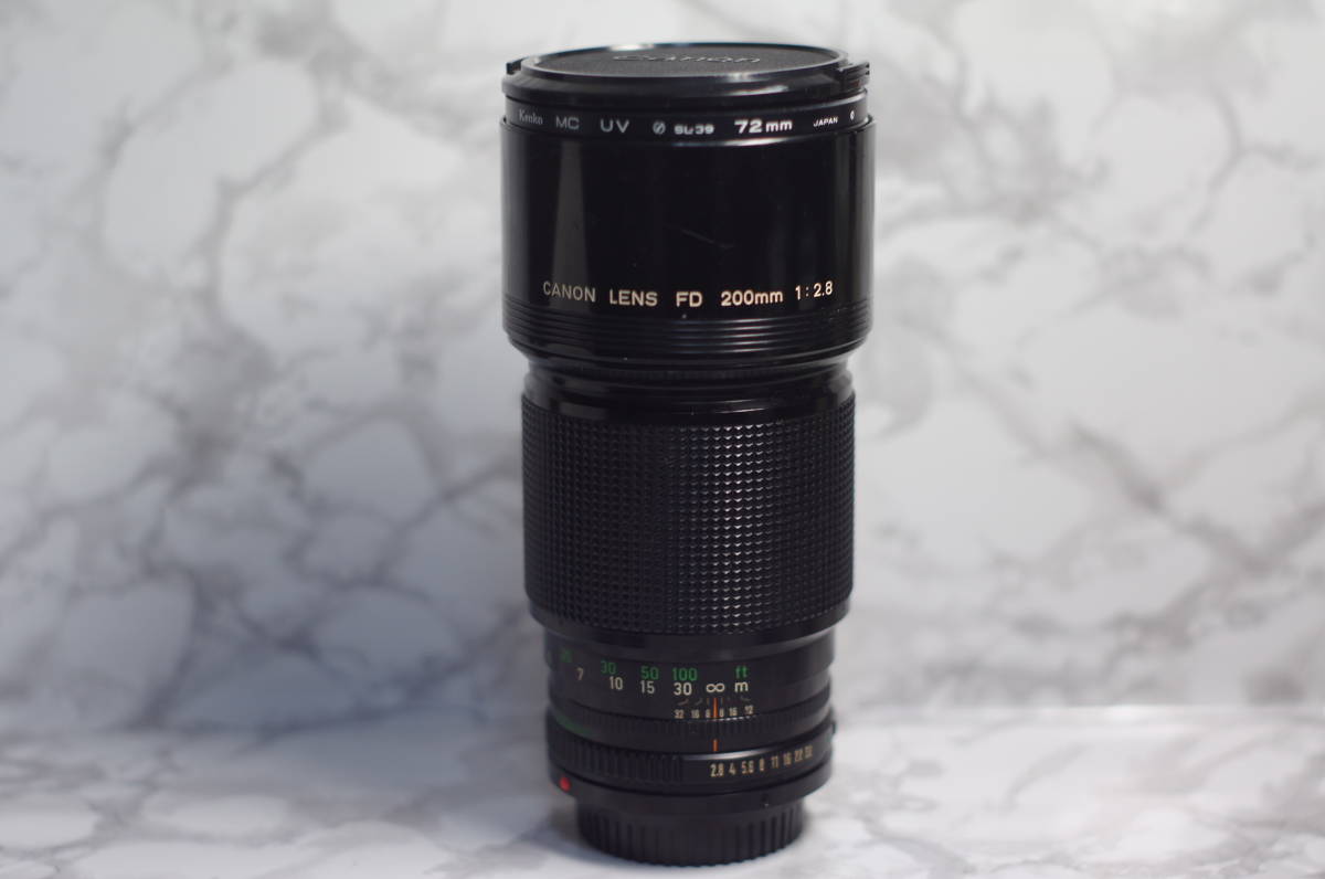 キャノン Canon NFD 200mm 1:2.8 Review: Canon EF 200mm 1.8 L on