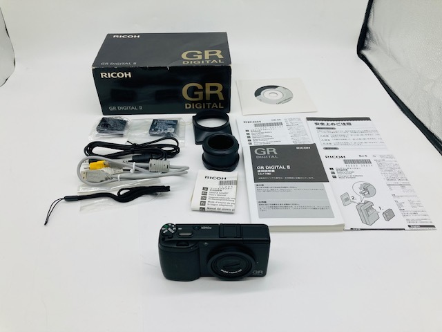 186000 現状品 RICOH リコー デジタルカメラ GR DIGITAL Ⅱ ブラック 