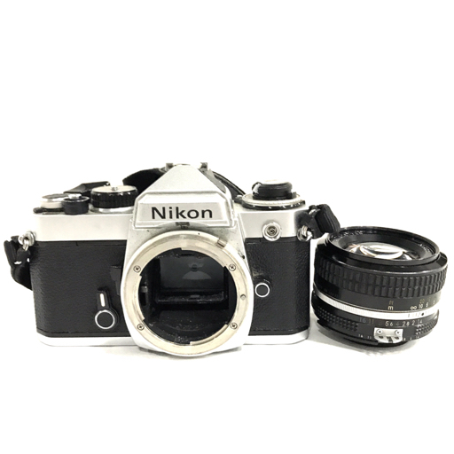 価格が激安 Nikon FE シルバー NIKKOR 50mm 1:1.4 一眼レフ フィルム