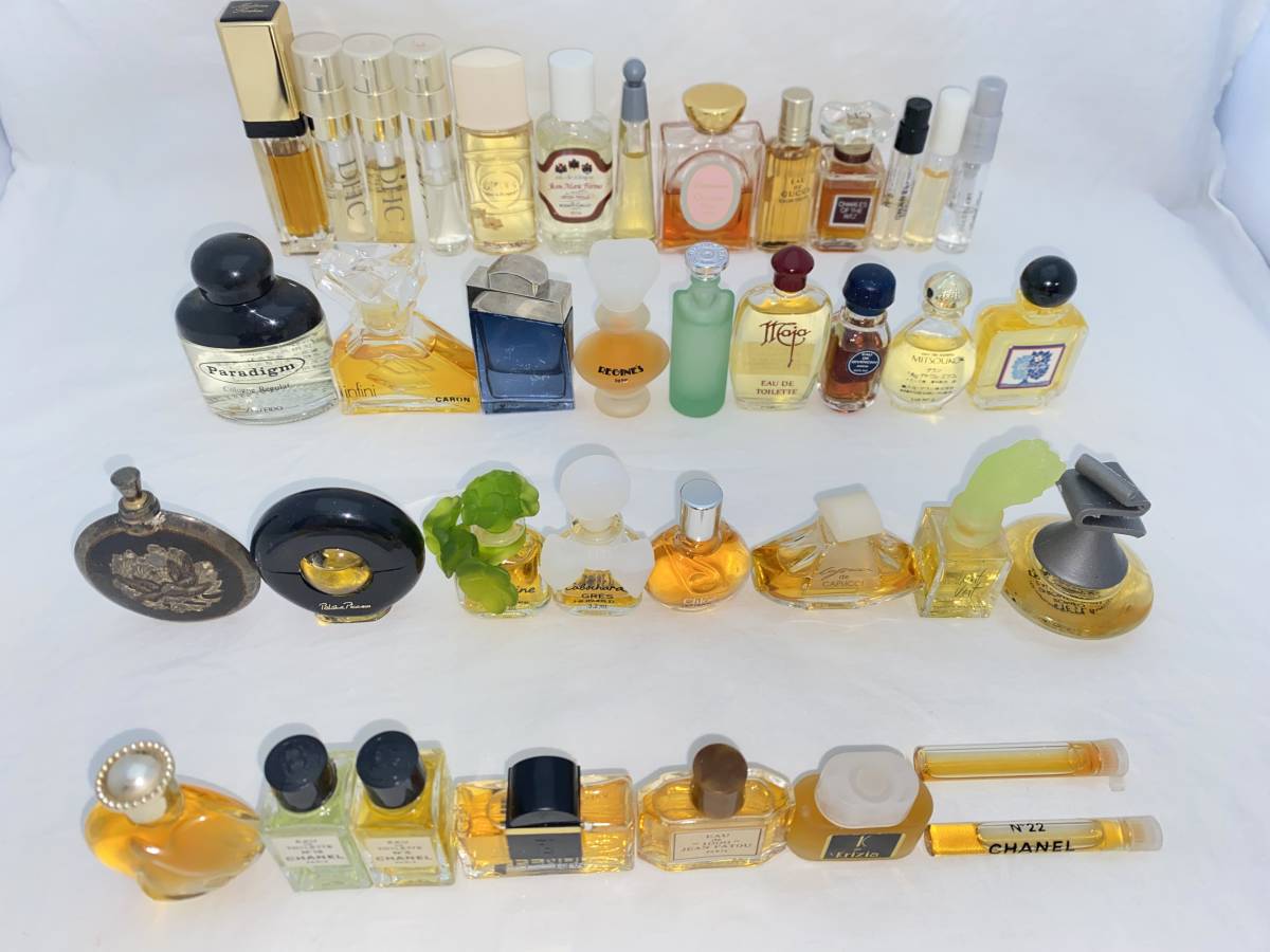 1円~【32点】香水 石けん まとめ売り CHANEL GUERLAIN Yves Saint