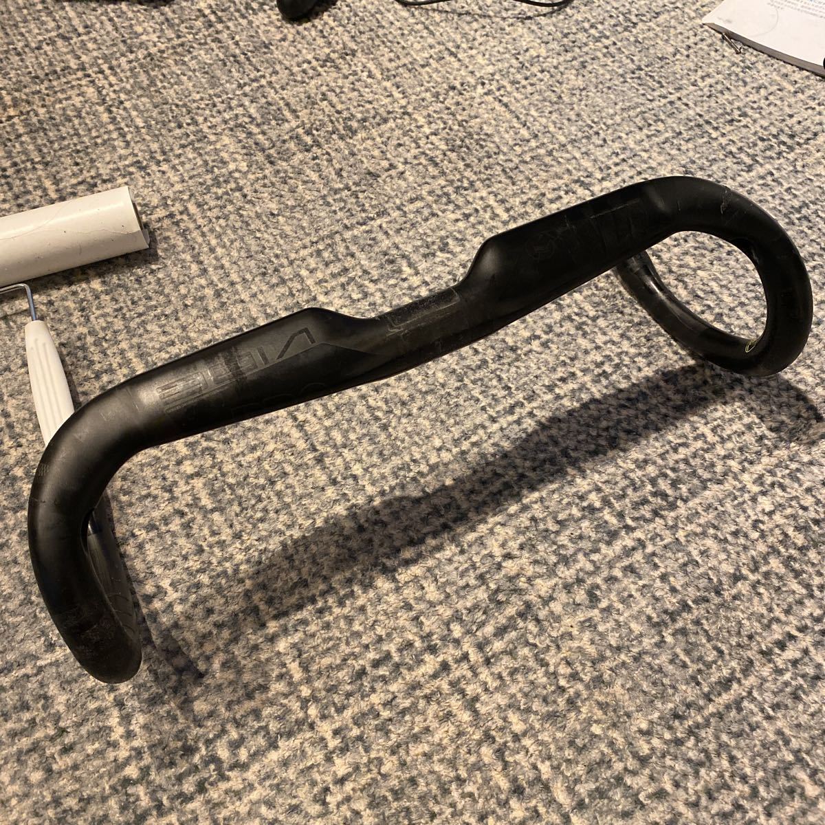 SHIMANO PRO vibe カーボンロードバイクハンドル 400mm VIBE エアロ