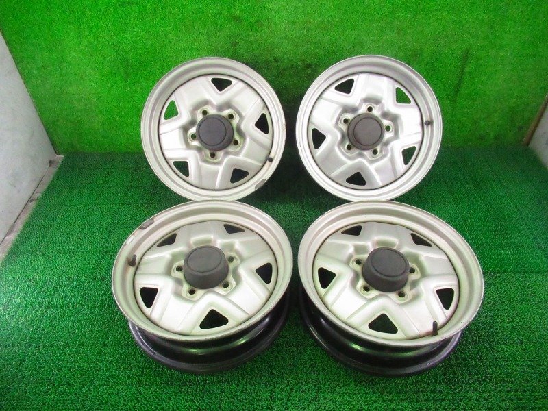 【最安値，2025】 送料着払い スズキ ジムニー JB23W 純正 スチール 鉄 ホイール 16&times;5J +22 PCD139.7 5穴 4本セット JM23W AZオフロード 送料着払(純正品)｜売買されたオークション情報、yahooの商品情報をアーカイブ 5穴
