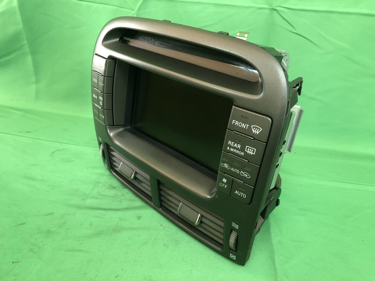 KF202 中古 トヨタ セルシオ UCF30 UCF31 後期 純正 マルチモニター