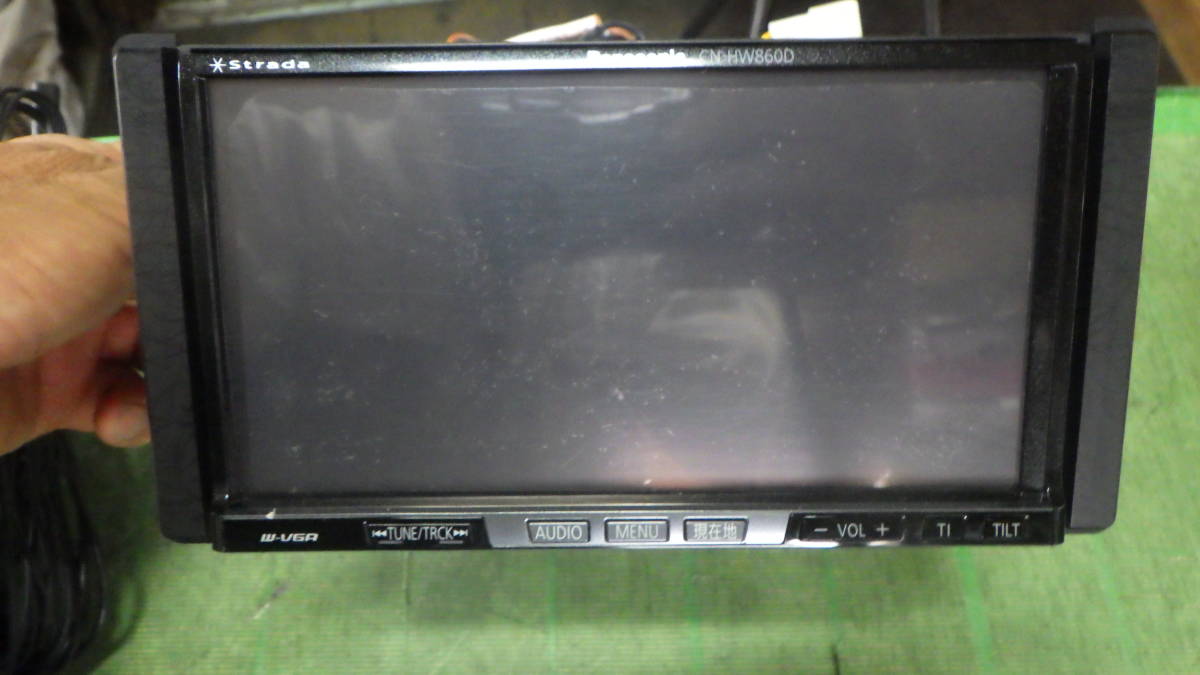 Panasonic パナソニックストラーダ HDDナビ CN-HW860D 地図データ2010