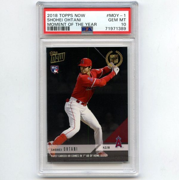 PSA 10 GEM MT 大谷翔平 2018 TOPPS CHROME #150 RC ルーキーカード