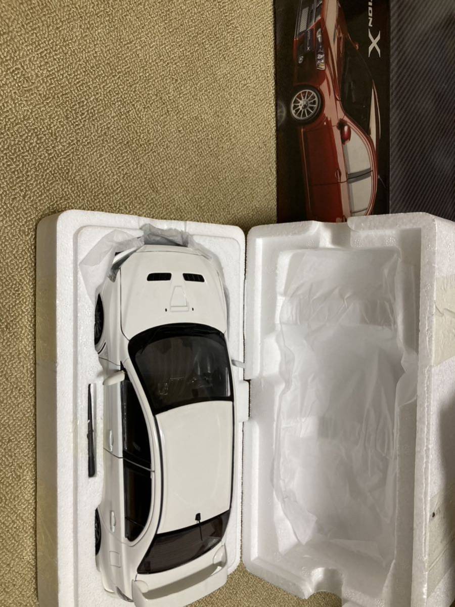 CSM 1/18 ランサーエボリューションⅩ Lancer EVO X エボ10 ホワイト