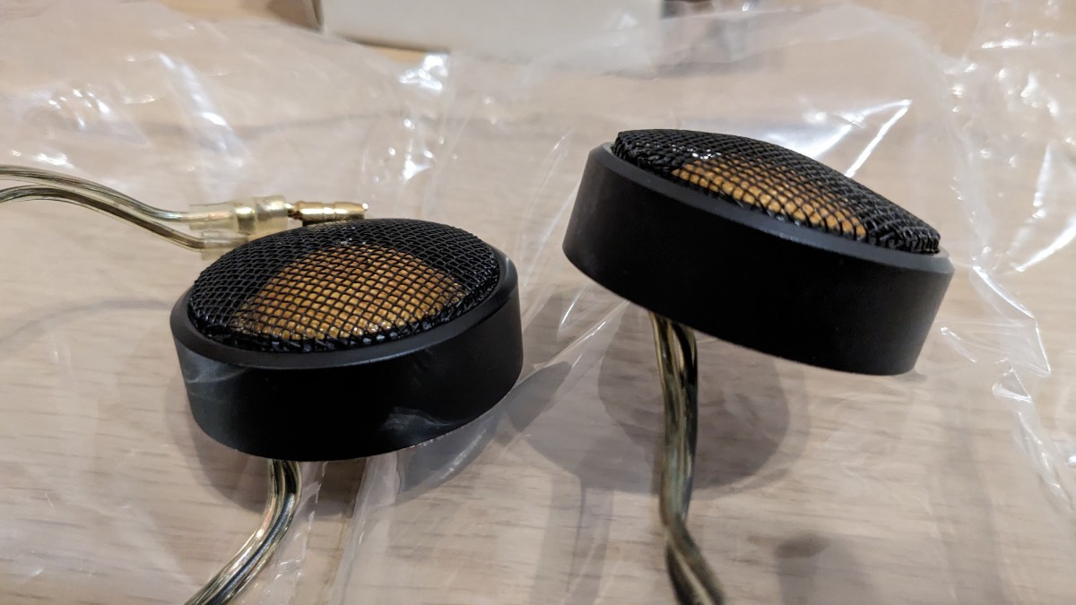 超 ソニックデザイン sonic design SD-25N ツイーター左右セット 