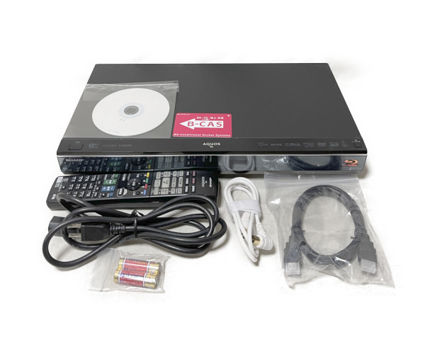 シャープ ブルーレイレコーダー 1TB 3チューナー BD-UT1200