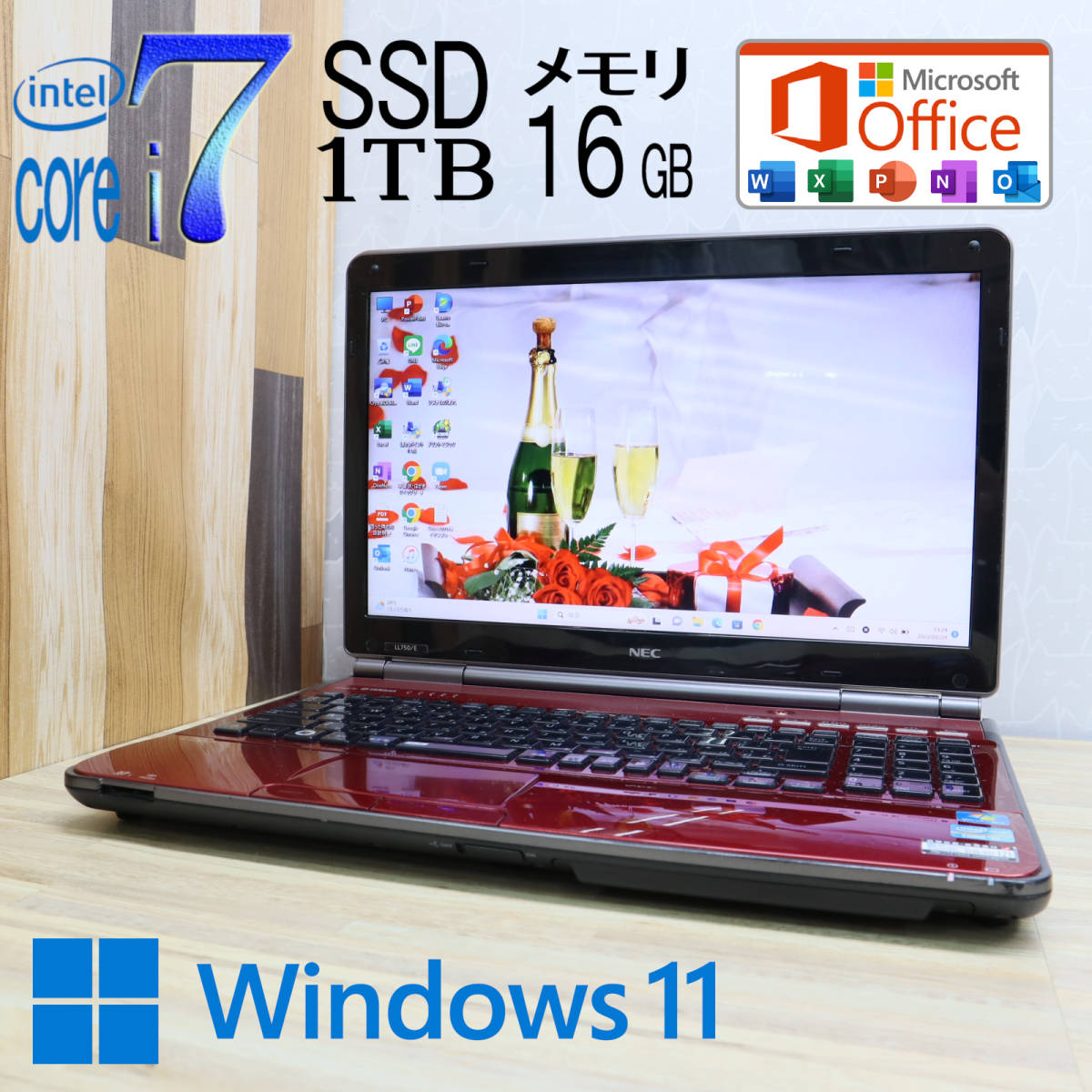 なんと！新品SSD1TB メモリ16GB☆美品 YAMAHA♪最上級4コアi7