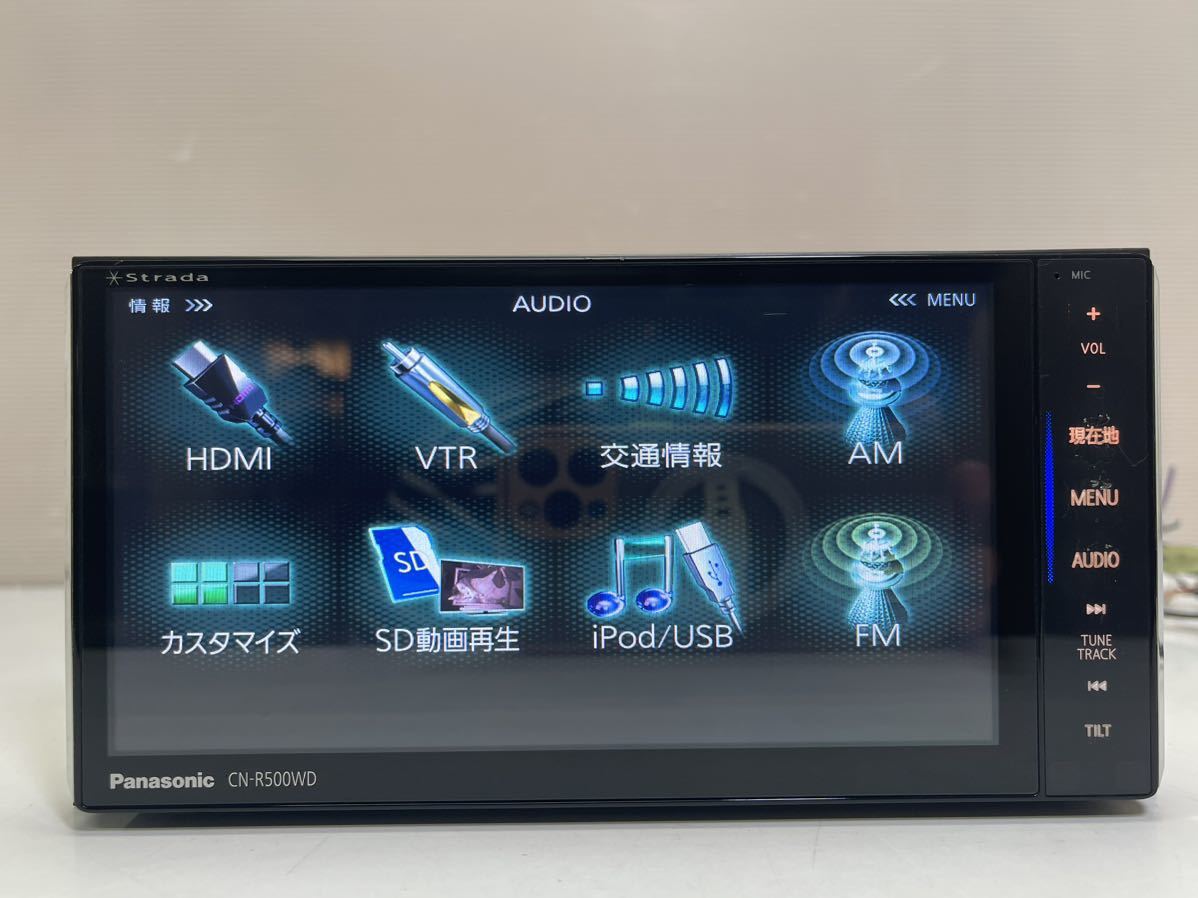 Panasonic パナソニック Strada メモリーナビ CN-R500WD Bluetooth 