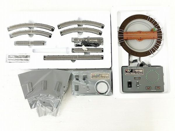 元気 ROKUHAN S037 他 デジタルターンテーブル 機関庫 他 4点 セット