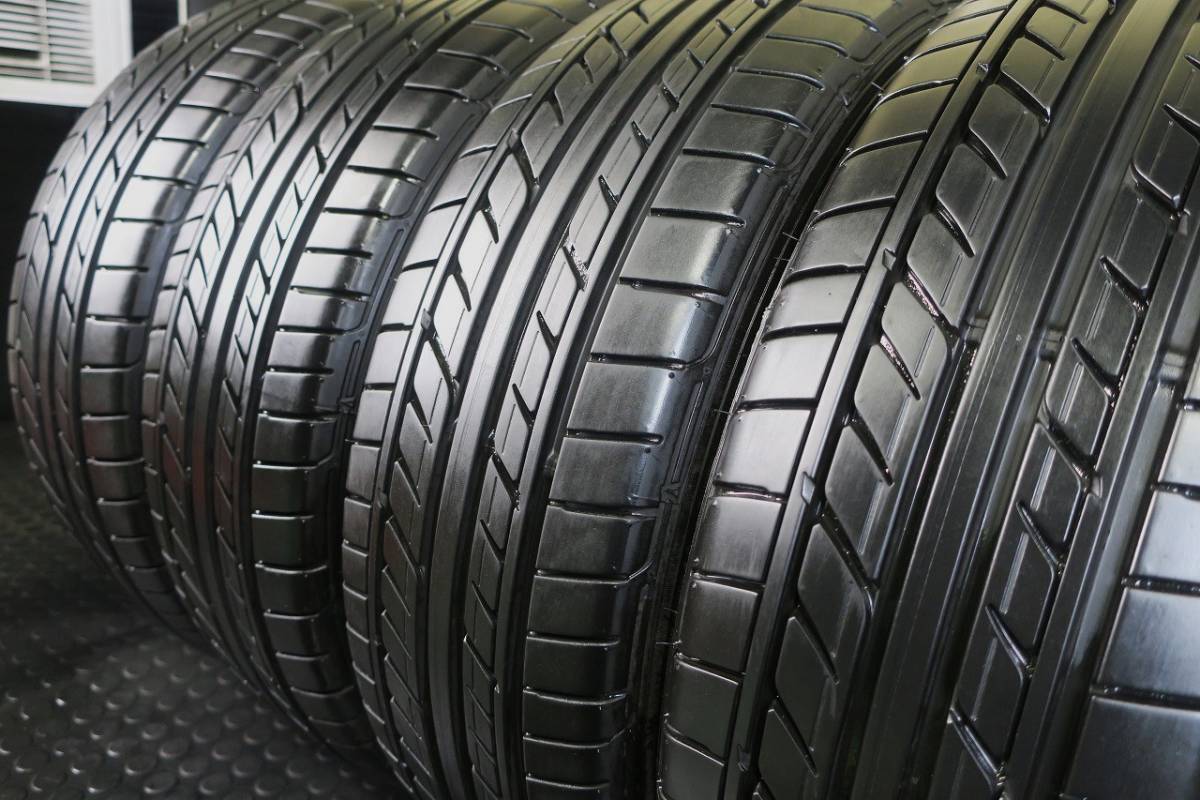 極上9.5分山 2023年製 国産 195/60R16 グッドイヤー イーグル LS EXE 格安4本SET 迅速発送/手渡し 交換作業も可 安心のパンクチェック済み 極上 国産 RVⅡ 205&frasl;60R16 タイヤ 3プラス195
