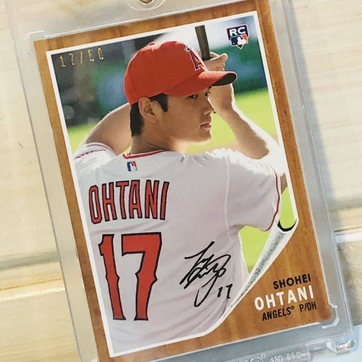 大谷翔平 直筆サインカード 見易かっ ジャージカード ルーキーカード