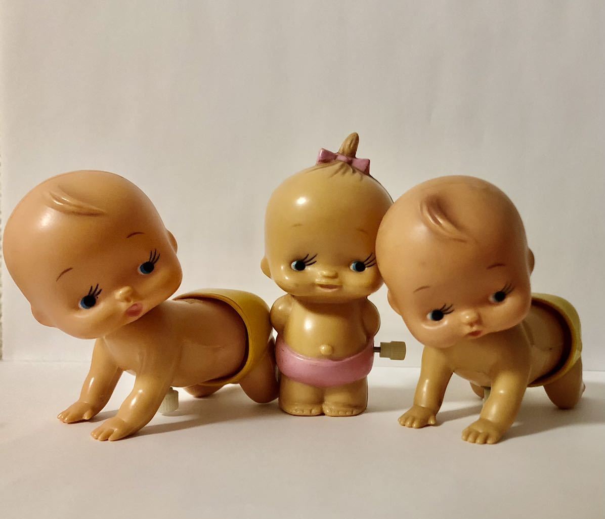 動作品 昭和レトロ TOMY ハイハイ 当時物 トミー 赤ちゃん お尻