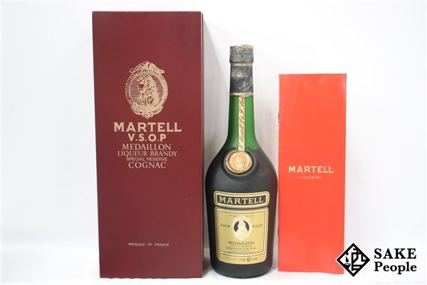◆1円～ マーテル VSOP メダイヨン リキュールコニャック スペシャルリザーブ 700ml 40％ 箱 冊子付き コニャック