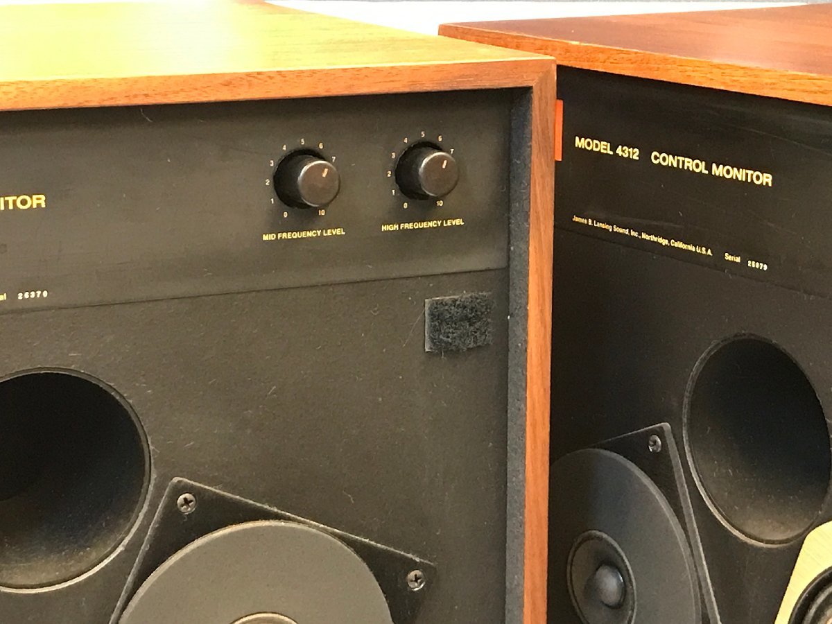 JBL スピーカーシステム 4312 ジャンク品 片方サランネット無し 保証