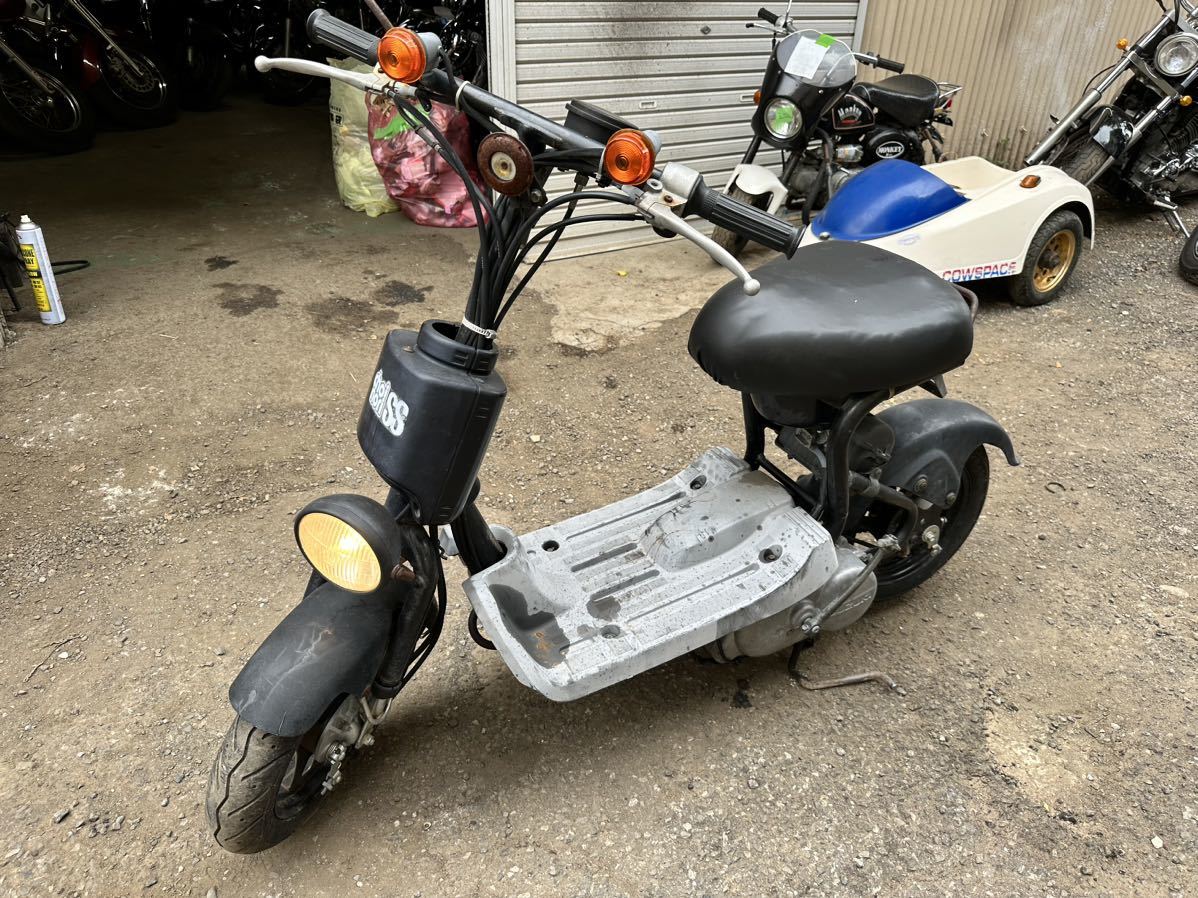 SUZUKI チョイノリ ss 綺麗です！セル付き 実働 自賠責保険付き 福岡市