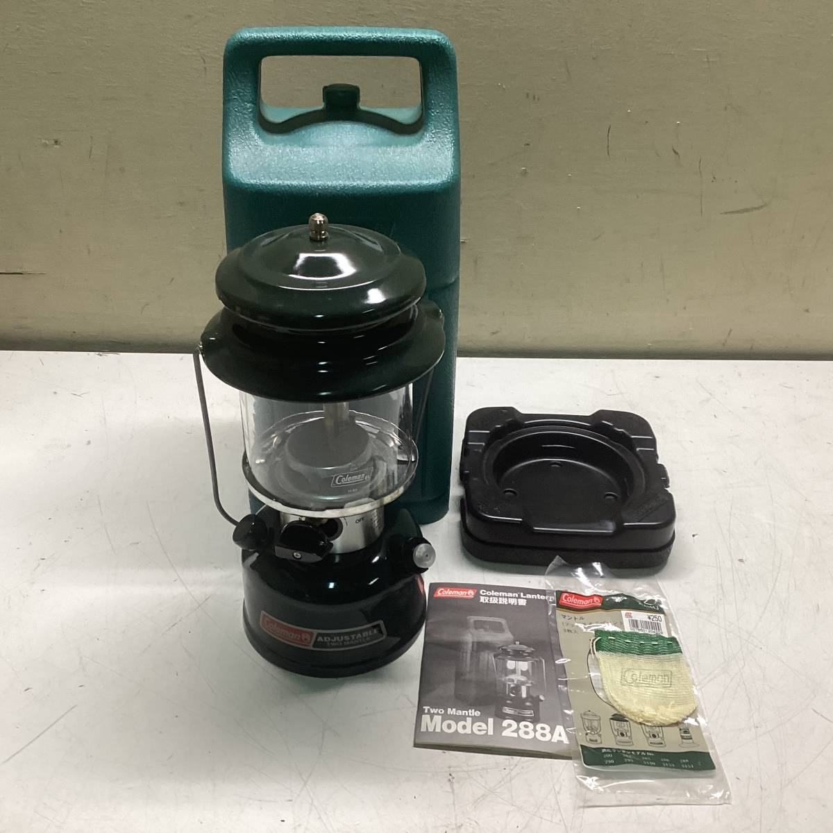 Coleman コールマン ツーマントルランタン 288A ガソリンランタン 動作