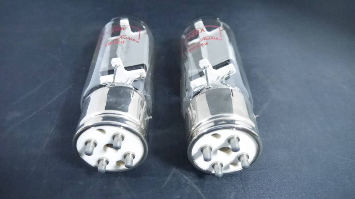送信菅 東芝製 UA－211A 未使用品 ペア（2個一組のこと） 東芝