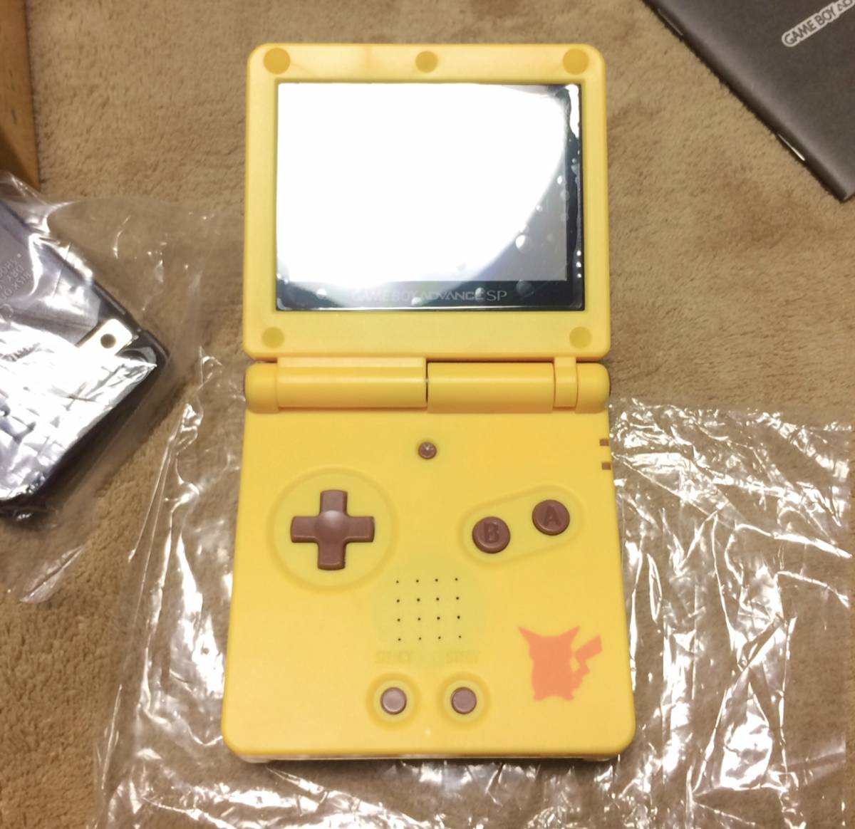Nintendo GBA SP『極美品』ゲームボーイアドバンスSP ピカチュウ 