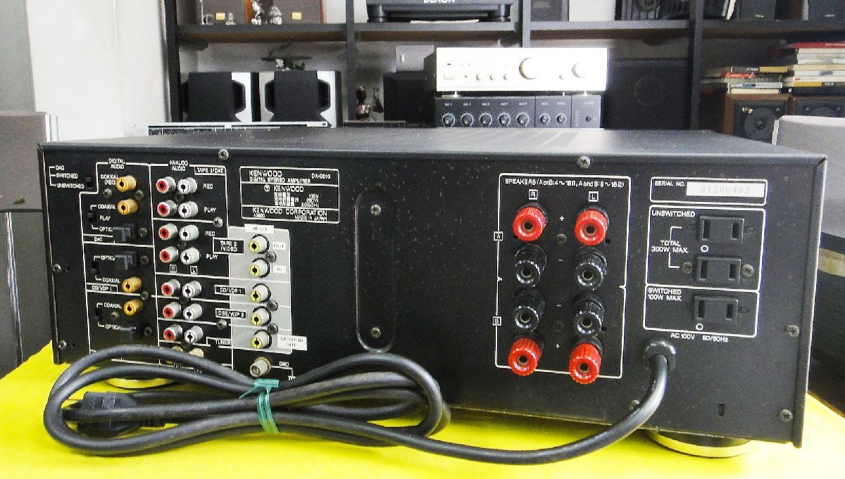 オーディオ機器 Kenwood DA-9010 デジタルインテグレーテッドアンプ