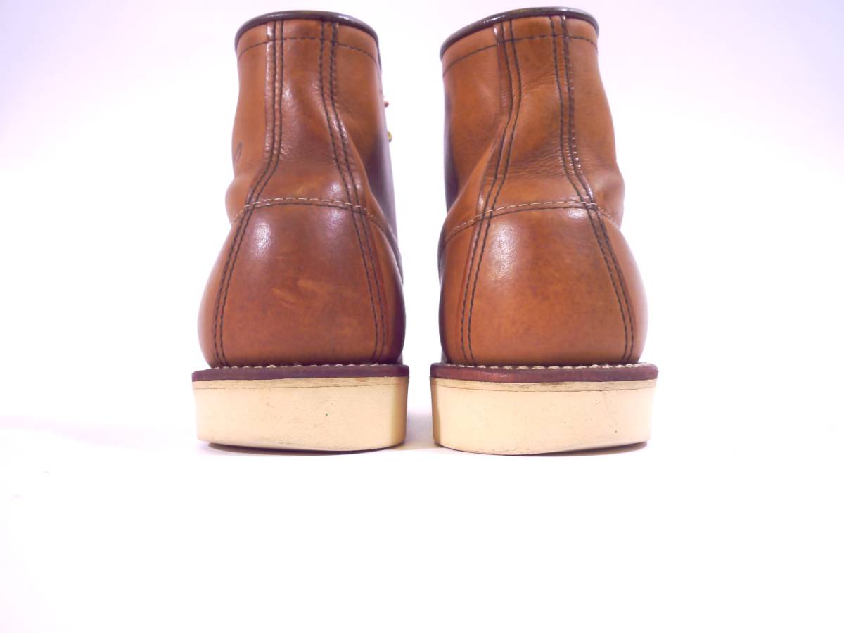 極上革質 REDWING 2010年製/サイド羽ロゴ 875 超希少Size/10D 数回使用 
