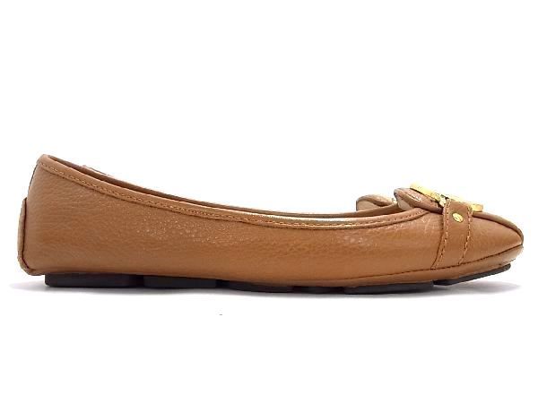 1円 □美品□ MICHAEL KORS マイケルコース FULTONMOC レザー フラット 
