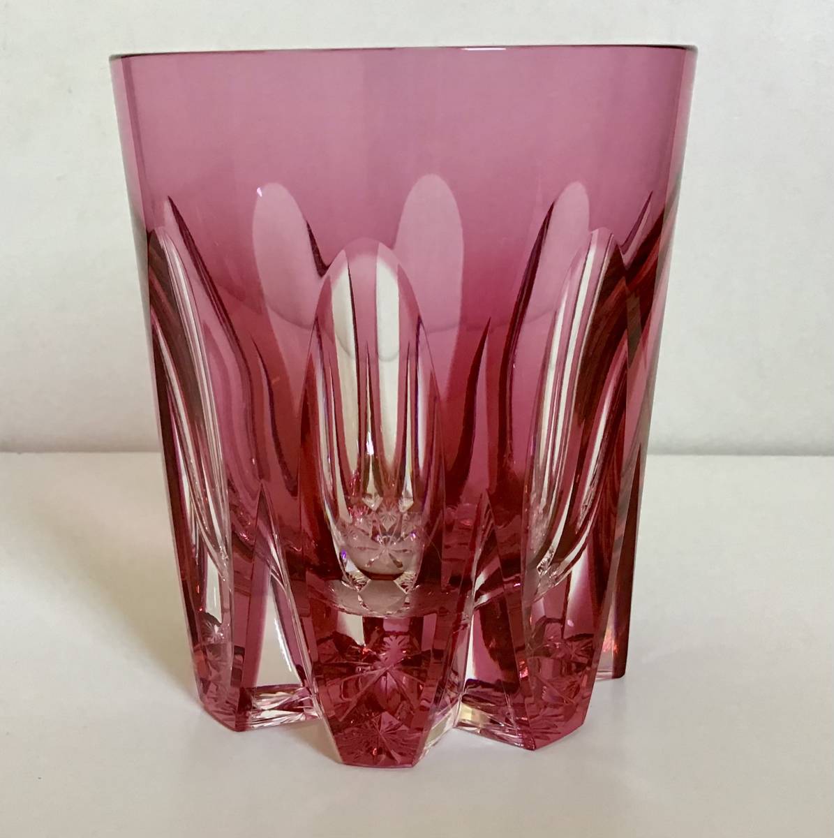 江戸切子 ロックグラス HOYA 最高級 クリスタルガラス ウィスキー 冷酒  