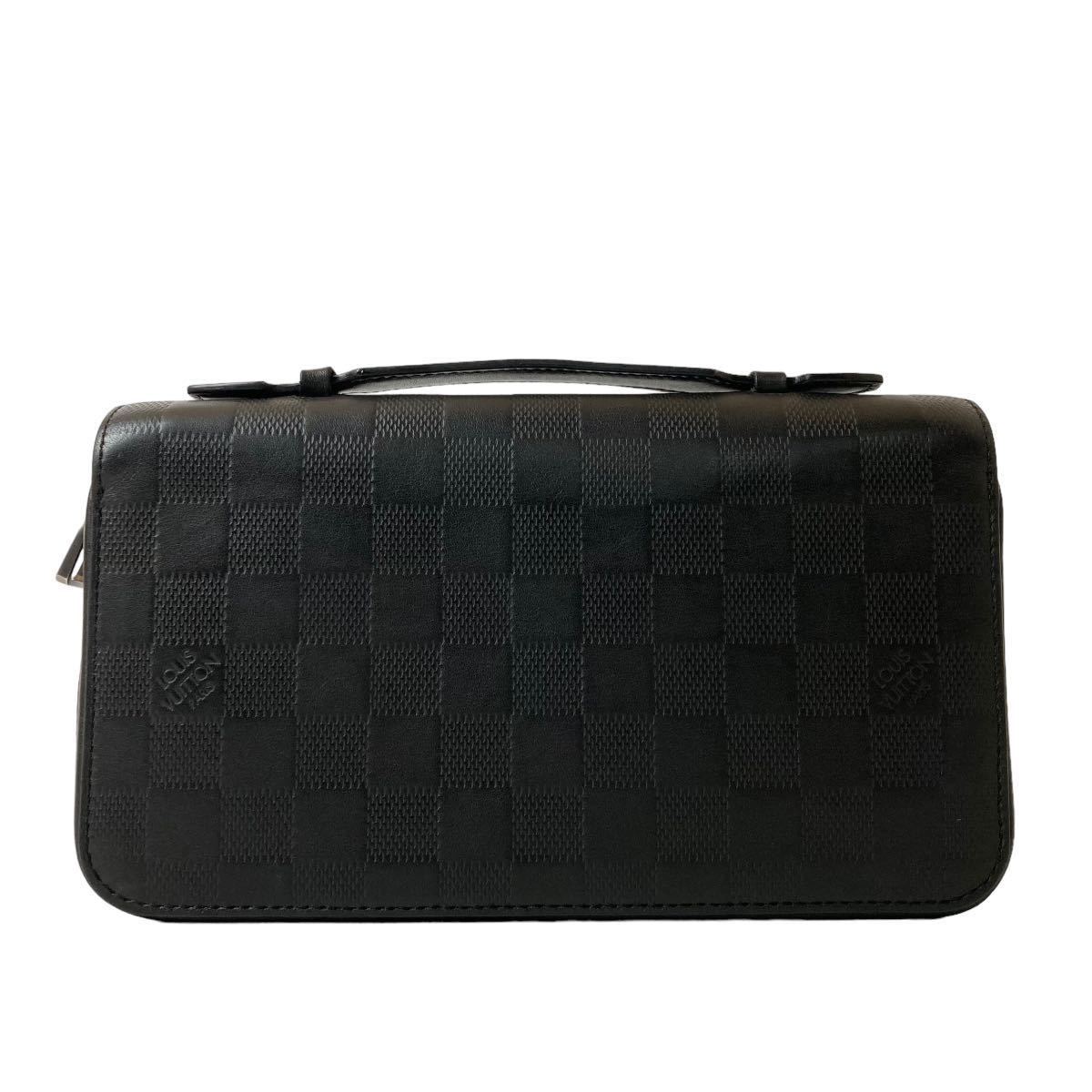 【未使用に近い】ルイヴィトン　ジッピーパース　ヴェルニ　ケース　黒 LOUIS VUITTON（ルイ・ヴィトン） （未使用 展示品）ルイ ヴィトン