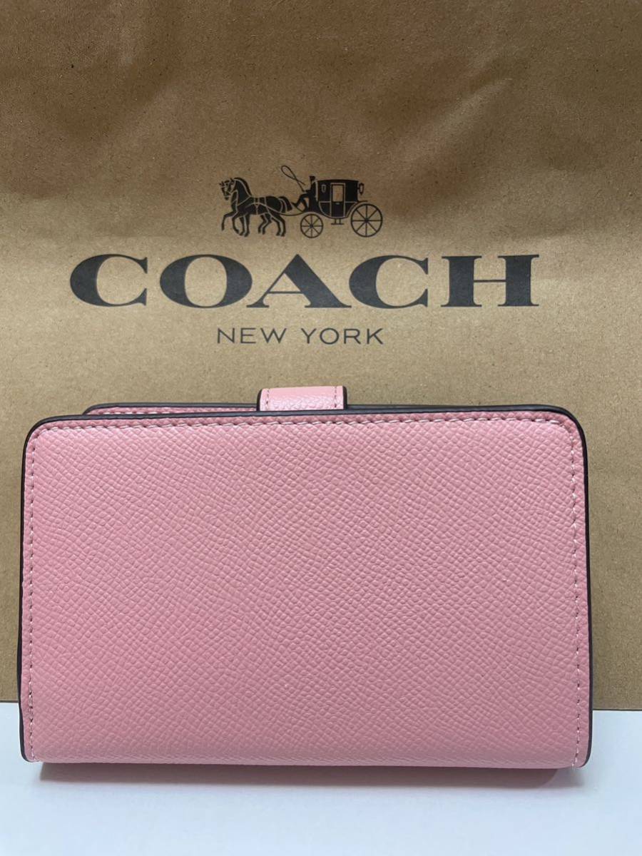 51【1円スタート】新品未使用coachコーチ二つ折り財布ミニ財布 コーチ COACH 二つ折り財布 リヴェラール店 財布 通販