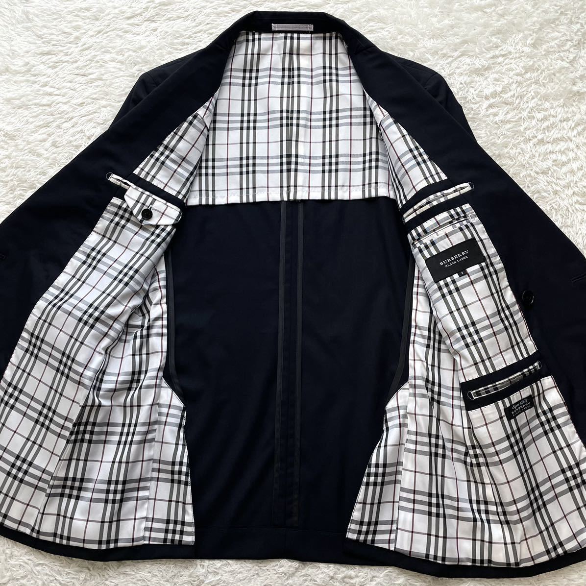 極美品 バーバリーブラックレーベル BLACK 4WAY フーデッド 極美品⁄L
