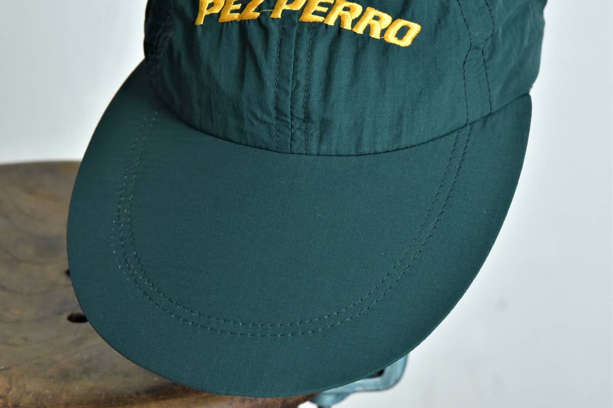 デザイン 80s 90s USA製 Imperial Headwear製 刺しゅう ナイロン 