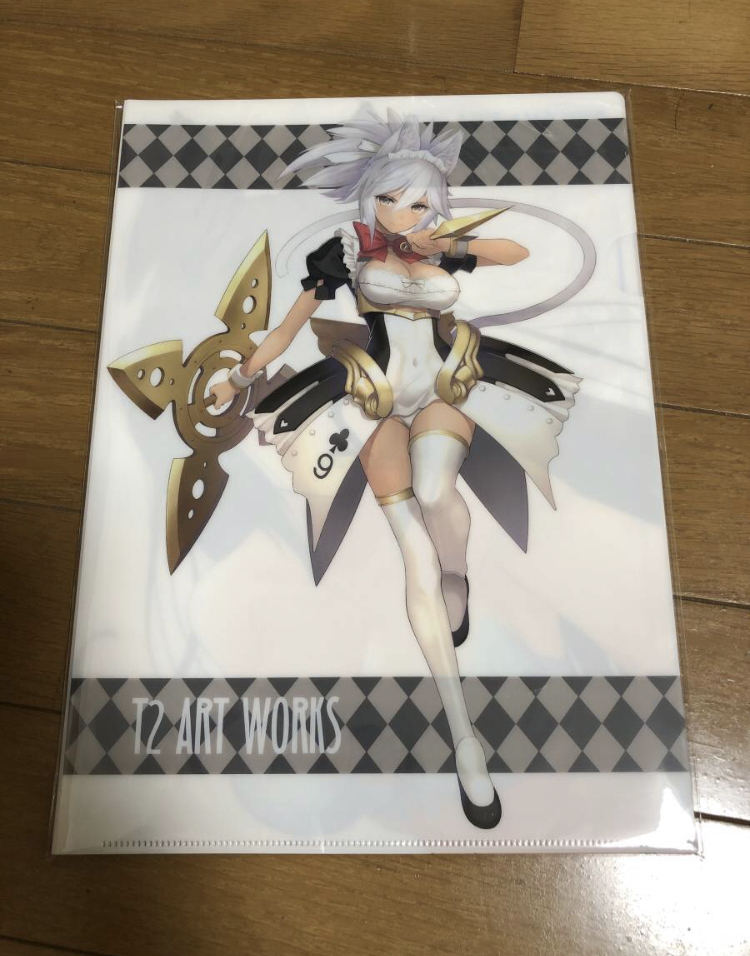 クリアファイル T2 ART WORKS/鬼滅の刃/限定クリアファイル/Tony