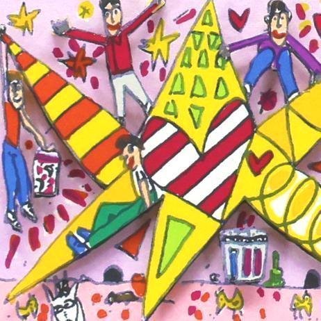 James ジェームス・リジィ 真作WISHジェームス・リジィ CITY Rizzi