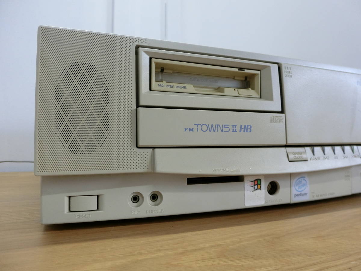 FUJITSU FM TOWNSⅡ モデルHB53本体 FMTWHB53 アナログ RGB 15ピン 