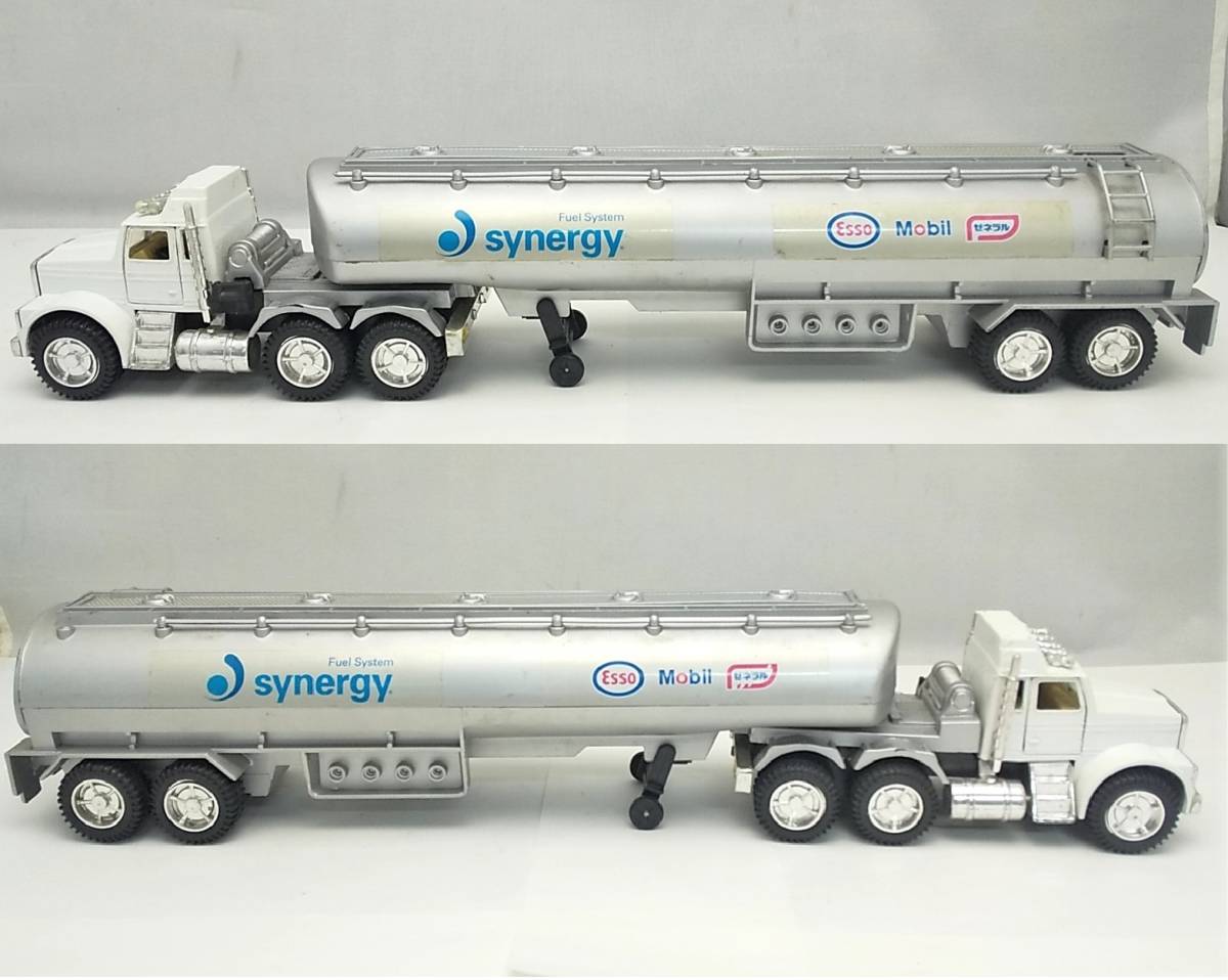 ミニカー シナジー タンクローリー 長さ42cm 非売品 / synergy Esso 
