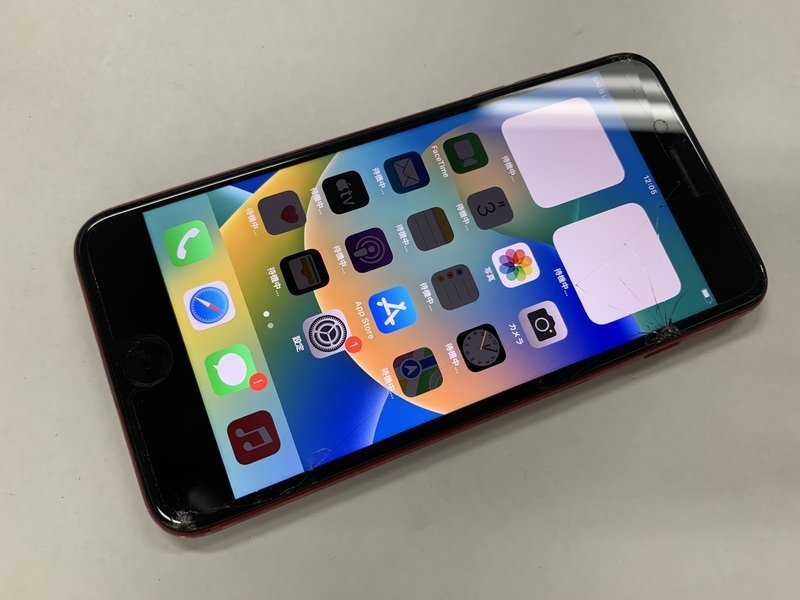 DL782 SIMフリー iPhone8Plus レッド 256GB ジャンク ロックOFF | OSIR