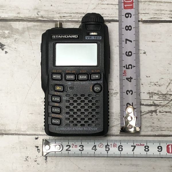 6r12 STANDARD ワイドバンドレシーバー VR-160 動作確認済み【商品説明